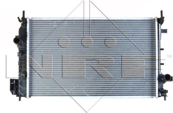 NRF 58435 - Radiator, engine cooling autospares.lv