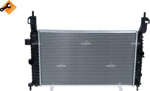 NRF 58436 - Radiator, engine cooling autospares.lv