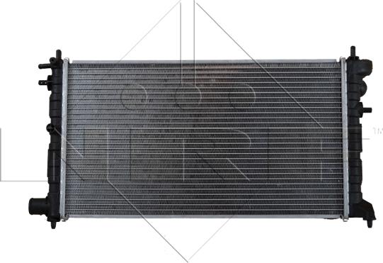 NRF 58068 - Radiator, engine cooling autospares.lv