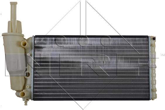 NRF 58072 - Radiator, engine cooling autospares.lv