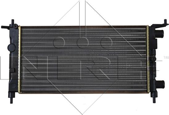 NRF 58155 - Radiator, engine cooling autospares.lv