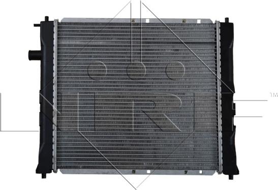 NRF 58107 - Radiator, engine cooling autospares.lv
