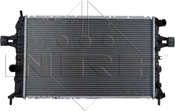 NRF 58177 - Radiator, engine cooling autospares.lv