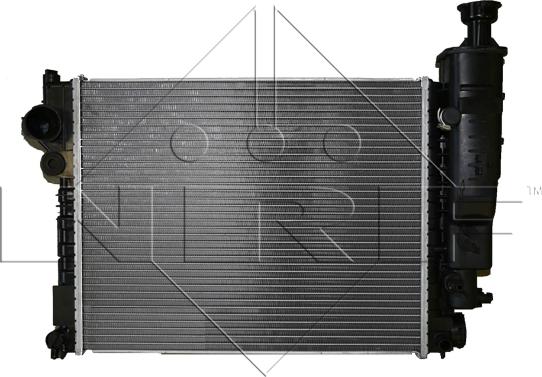 NRF 58886 - Radiator, engine cooling autospares.lv