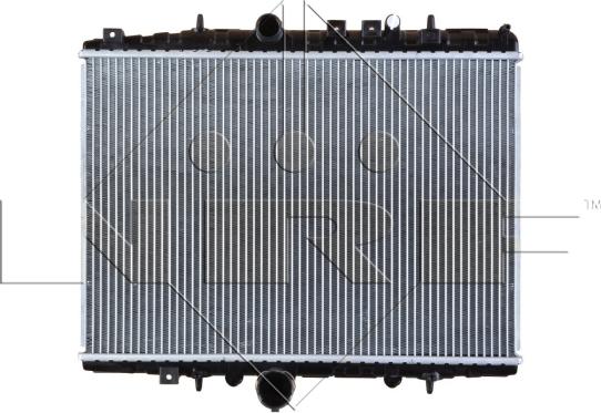NRF 58352 - Radiator, engine cooling autospares.lv