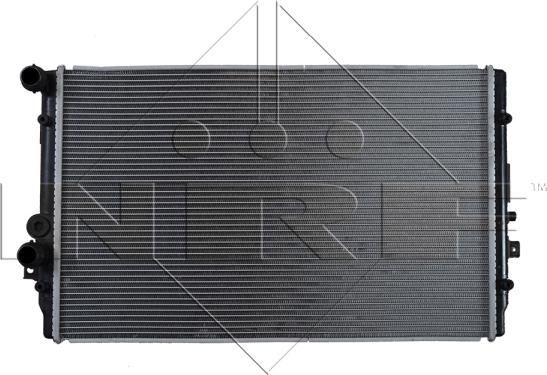 NRF 58334 - Radiator, engine cooling autospares.lv