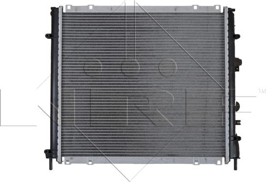 NRF 58209 - Radiator, engine cooling autospares.lv