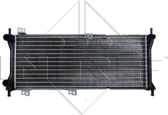 NRF 58225 - Radiator, engine cooling autospares.lv