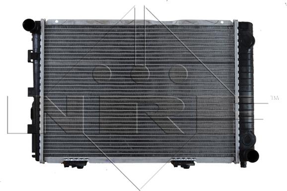 NRF 58719 - Radiator, engine cooling autospares.lv