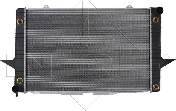 NRF 539509 - Radiator, engine cooling autospares.lv