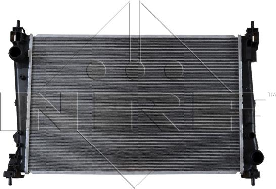 NRF 53454 - Radiator, engine cooling autospares.lv