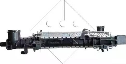 NRF 53418 - Radiator, engine cooling autospares.lv