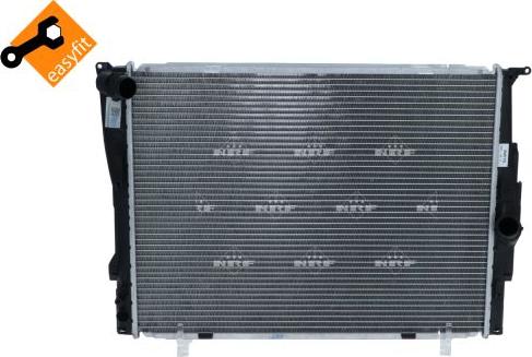 NRF 53473 - Radiator, engine cooling autospares.lv