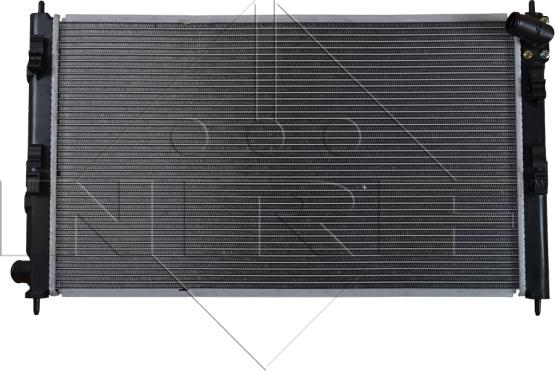 NRF 53593 - Radiator, engine cooling autospares.lv