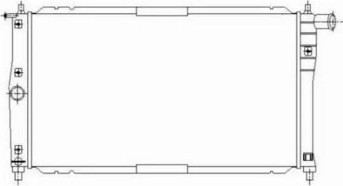 NRF 53647 - Radiator, engine cooling autospares.lv