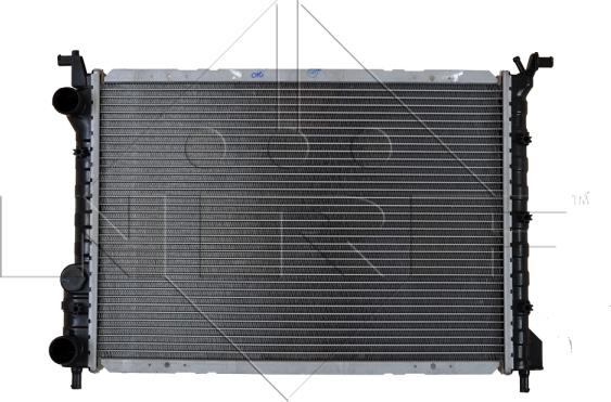 NRF 53608 - Radiator, engine cooling autospares.lv