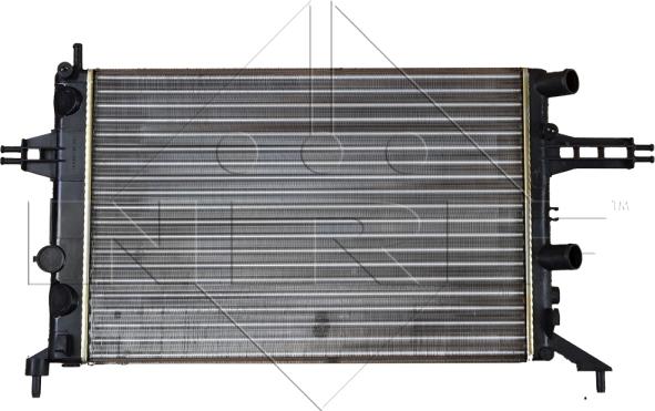 NRF 53629 - Radiator, engine cooling autospares.lv