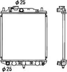 KOYORAD PA071377U06 - Radiator, engine cooling autospares.lv