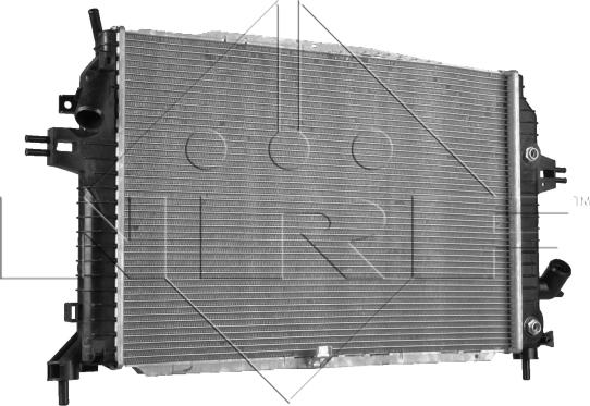 NRF 53082 - Radiator, engine cooling autospares.lv