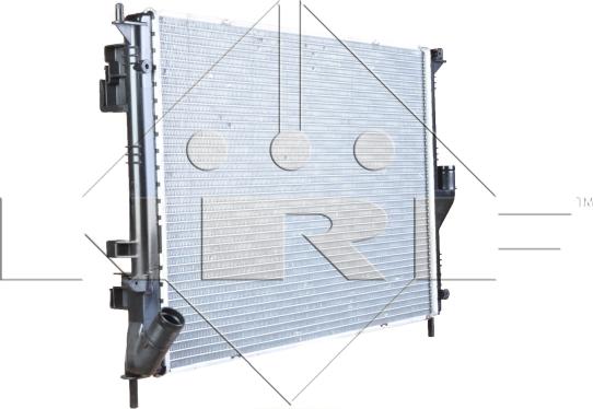 NRF 53118 - Radiator, engine cooling autospares.lv