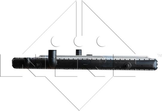 NRF 53120 - Radiator, engine cooling autospares.lv