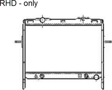 NRF 53369 - Radiator, engine cooling autospares.lv