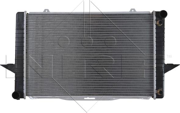 NRF 529509 - Radiator, engine cooling autospares.lv