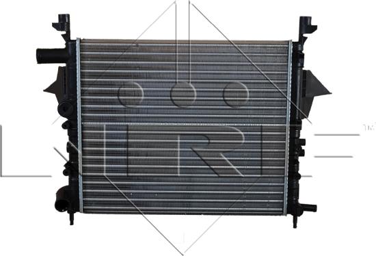 NRF 529513 - Radiator, engine cooling autospares.lv