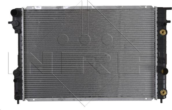 NRF 529689 - Radiator, engine cooling autospares.lv