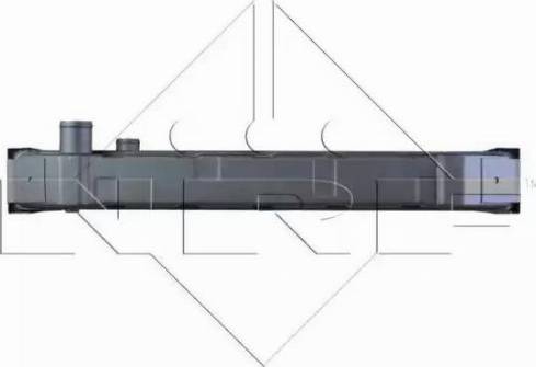 NRF 52042 - Radiator, engine cooling autospares.lv