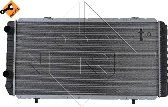 NRF 52062 - Radiator, engine cooling autospares.lv