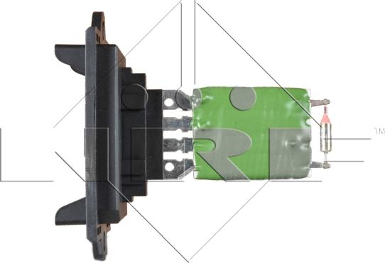 NRF 342050 - Resistor, interior blower autospares.lv