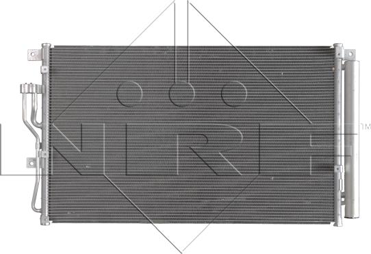 NRF 35990 - Condenser, air conditioning autospares.lv