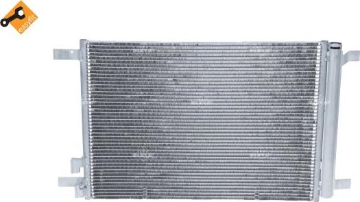 NRF 35968 - Condenser, air conditioning autospares.lv