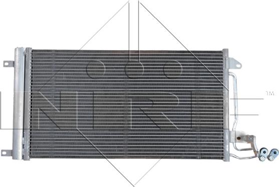 NRF 35910 - Condenser, air conditioning autospares.lv