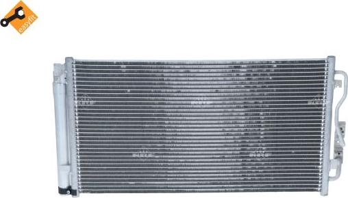 NRF 35970 - Condenser, air conditioning autospares.lv