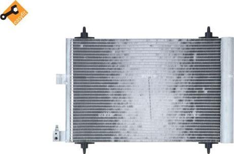 NRF 35414 - Condenser, air conditioning autospares.lv
