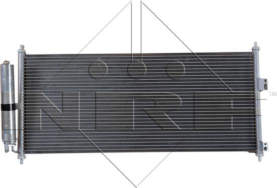 NRF 35435 - Condenser, air conditioning autospares.lv