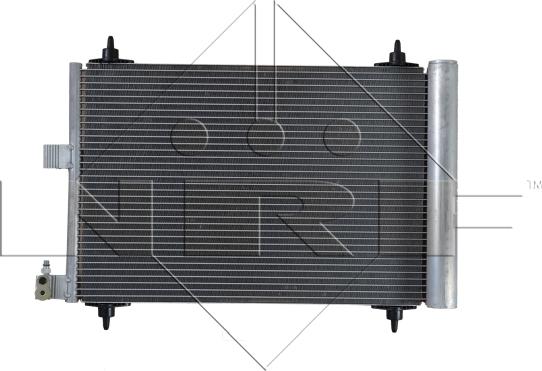 NRF 35437 - Condenser, air conditioning autospares.lv