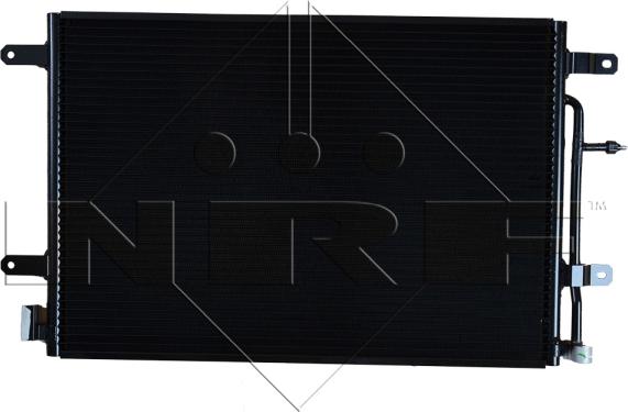 NRF 35560 - Condenser, air conditioning autospares.lv