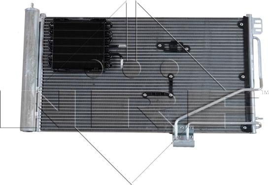 NRF 35536 - Condenser, air conditioning autospares.lv