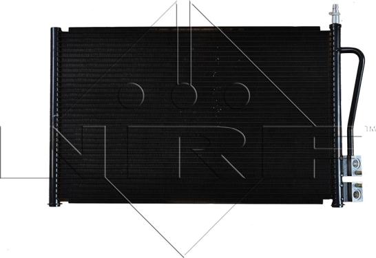 NRF 35524 - Condenser, air conditioning autospares.lv