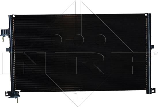 NRF 35525 - Condenser, air conditioning autospares.lv