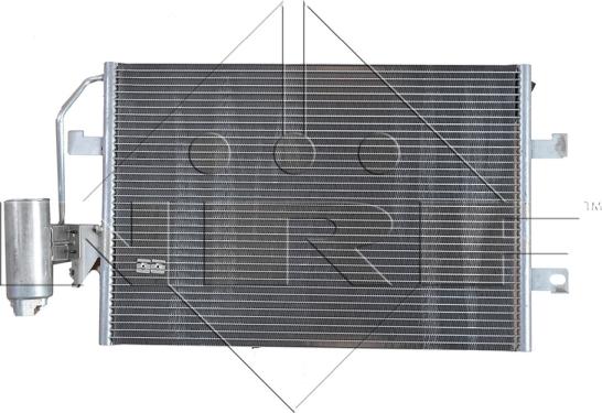 NRF 35527 - Condenser, air conditioning autospares.lv