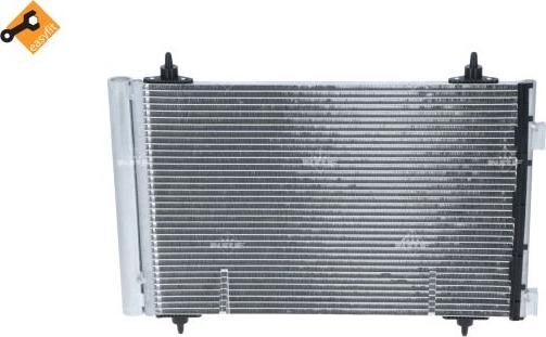 NRF 35611 - Condenser, air conditioning autospares.lv
