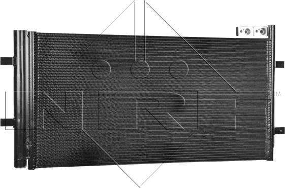 NRF 350029 - Condenser, air conditioning autospares.lv