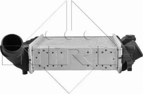 NRF 30123 - Intercooler, charger autospares.lv