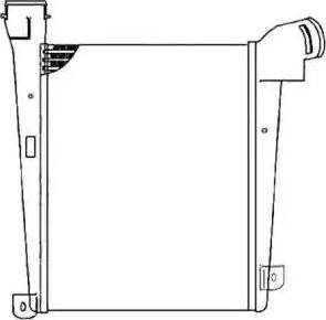 NRF 30213 - Intercooler, charger autospares.lv