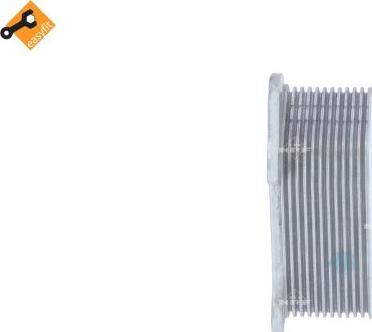 NRF 31174 - Oil Cooler, engine oil autospares.lv