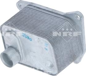 NRF 31358 - Oil Cooler, engine oil autospares.lv